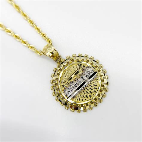 rolex chain with pendant.